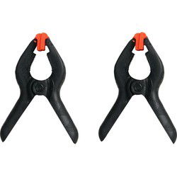 Pvc lijmklemmen 4 inch 2 st.