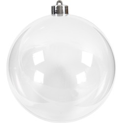 Kerstbal - transparant - DIY - 6 cm - Kerstversiering/decoratie - Kerstbal
