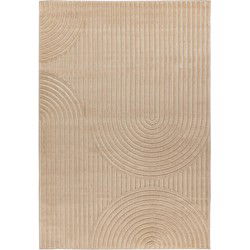 Justina vloerkleed - Japandi Stijl Voor Binnen & Buiten Modern - Beige - 160 X 230 CM