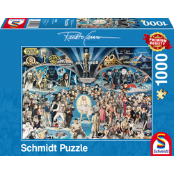 Schmidt Schmidt Hollywood, 1000 stukjes - Puzzel - 12+