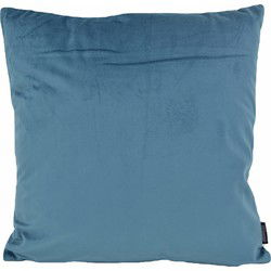 Velvet Denim Blauw | 45 x 45 cm | Kussenhoes | Velvet/Polyester