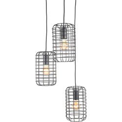 Hanglamp Solido 3-Lichts 32x32x127 cm