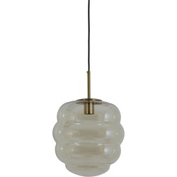 Light & Living - Hanglamp MISTY - Ø30x37cm - Oranje