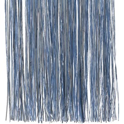 Lametta pvc l0.1b50h40 cm mist blauw kerst