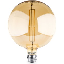 Groenovatie E27 LED Filament XL G200 Goud Globelamp 12W Warm Wit Dimbaar