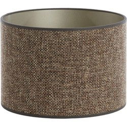 Light & Living - kap - Saverna - bruin - textiel - Ø 30cm - E27 - 2230804