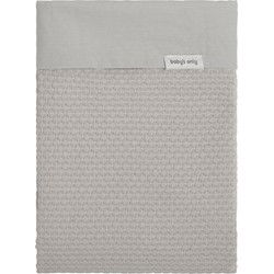 Baby's Only Gebreid baby dekbedovertrek Sky - Urban Taupe - 100x135 cm