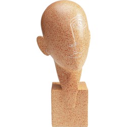 Kare Decofiguur Half a Face 30cm