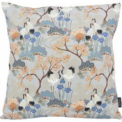 Kraanvogel #5 | 45 x 45 cm | Kussenhoes | Katoen/Polyester