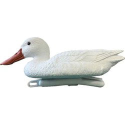 Deco vogel witte eend
