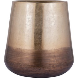 PTMD Nouska Gold aluminum pot with copper bottom L