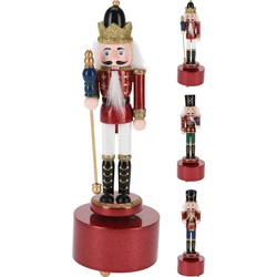 Nutcracker Musicbox 22 cm 3As