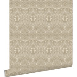 ESTAhome behang ornamenten beige - 50 x 900 cm - 139638