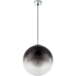 Moderne hanglamp Varus - L:30cm - E27 - Metaal - Chrome