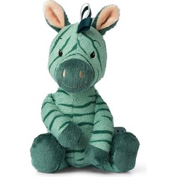 Bon Ton Toys Bon Ton Toys Zebra Ziko groen 22 cm met belletje