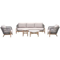 Garden Impressions Aberdeen lounge set 5-delig - grey sand