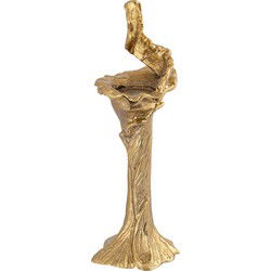 PTMD Kandelaar Mataly - 20x16x51 cm - Aluminium - Goud