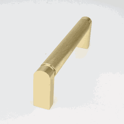 Deurgreep Anne-Marinde - messing - 128 mm - Modern - Handgreep - Kastgreep - Ladegreep