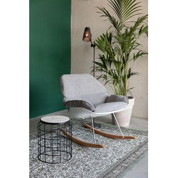 Bijzettafel Rond Ø36cm - Terrazzo & Ijzer - Tafel Trad