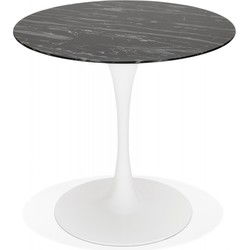 GOST eettafel 90x90x73 cm Zwart