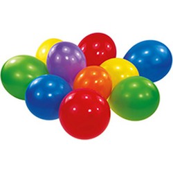 Vedes Ballons rund 100 Stück groß farbl.sort.