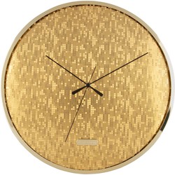 Wandklok Disco - Goud - Ø40cm