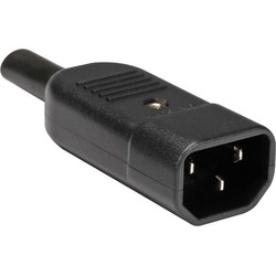 Mannelijke ac-connector voor kabel 10 a