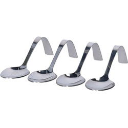 Cosy & Trendy Amuselepels - 4 stuks - 13 cm - RVS - Amusesetjes