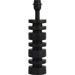 Lampvoet Desley - Zwart - 10.5x10.5x36cm