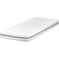 JOLLY - Traagschuimmatras - Wit - 80 x 200 cm - Traagschuim