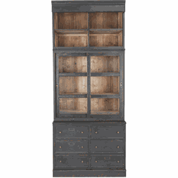 Boekenkast van massief grenenhout H240 cm - AMSTERDAM
