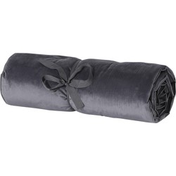 Madison Living Plaid - Outdoor Velvet/Panama Grey - 180x68 - Grijs