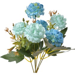 Clayre & Eef Kunstbloem 28 cm Blauw Kunststof