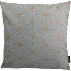 Sierkussen Nadal Grey/Gold | 45 x 45 cm | Katoen/Polyester