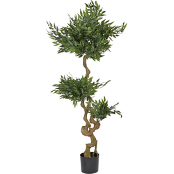 Beliani RUSCUS TREE - Kunstplant-Groen-Synthetisch materiaal