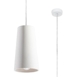 Hanglamp modern gulcan wit