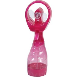 3x Watersproeier strand ventilator roze 28 cm - Ventilatoren