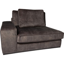 PTMD Block sofa arm left Adore 68 anthracite