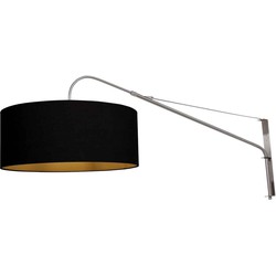 Trendy Wandlamp Sirius Staal