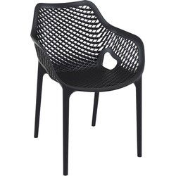 Garden Impressions Air XL design tuinstoel zwart