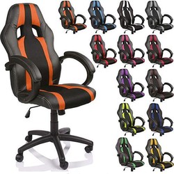 Sens Design Gaming Chair Top Speed - Oranje