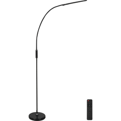 Beliani YANTIC - Staande lamp-Zwart-Synthetisch materiaal