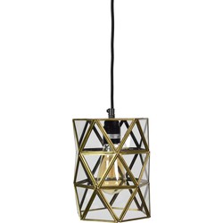 Hanglamp Geo3 ø15 x 22 brass antique