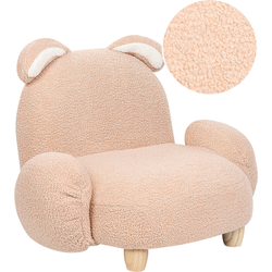 Beliani KANNA - Kinderstoel-Beige-Nepbont