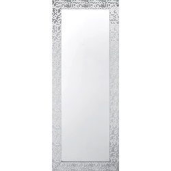 Beliani MARANS - Wandspiegel-Zilver-Synthetisch materiaal