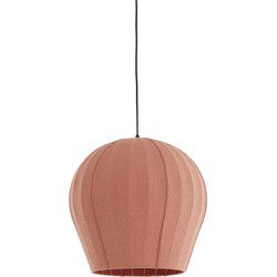 Hanglamp Zagori - Koraalrood - Ø44cm