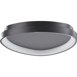 Beliani NANDING - Plafondlamp-Zwart-Staal