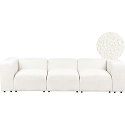 FALSTERBO - Modulaire driezitsbank - Wit - Bouclé
