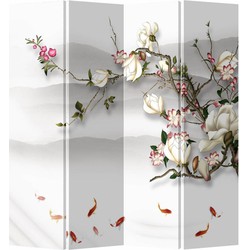 Fine Asianliving Kamerscherm Scheidingswand B160xH180cm 4 Panelen
