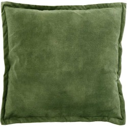 Unique Living - Kussen Basics 45x45cm Laurel Green